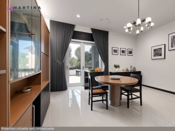 Apartment with garage