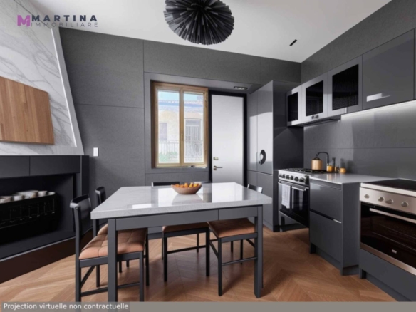 Apartment with garage