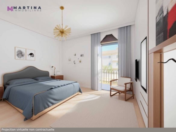 Apartment with garage