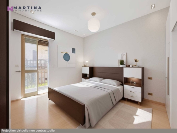 Apartment with garage