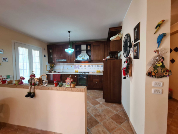 Appartamento panoramico con terreno