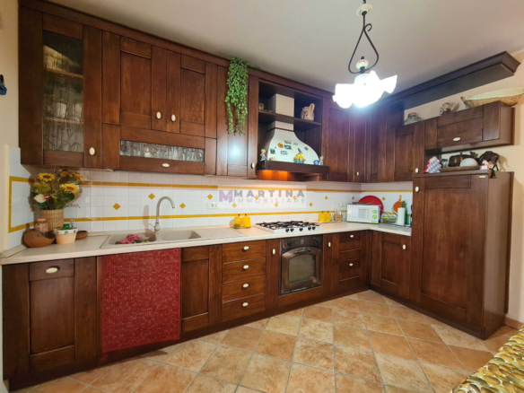 Appartamento panoramico con terreno