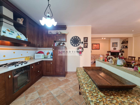 Appartamento panoramico con terreno