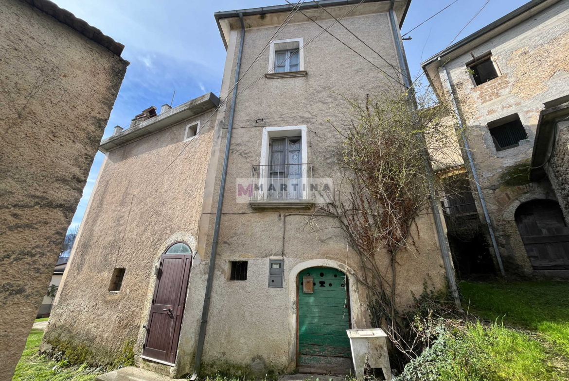 Semi-detached rustic house