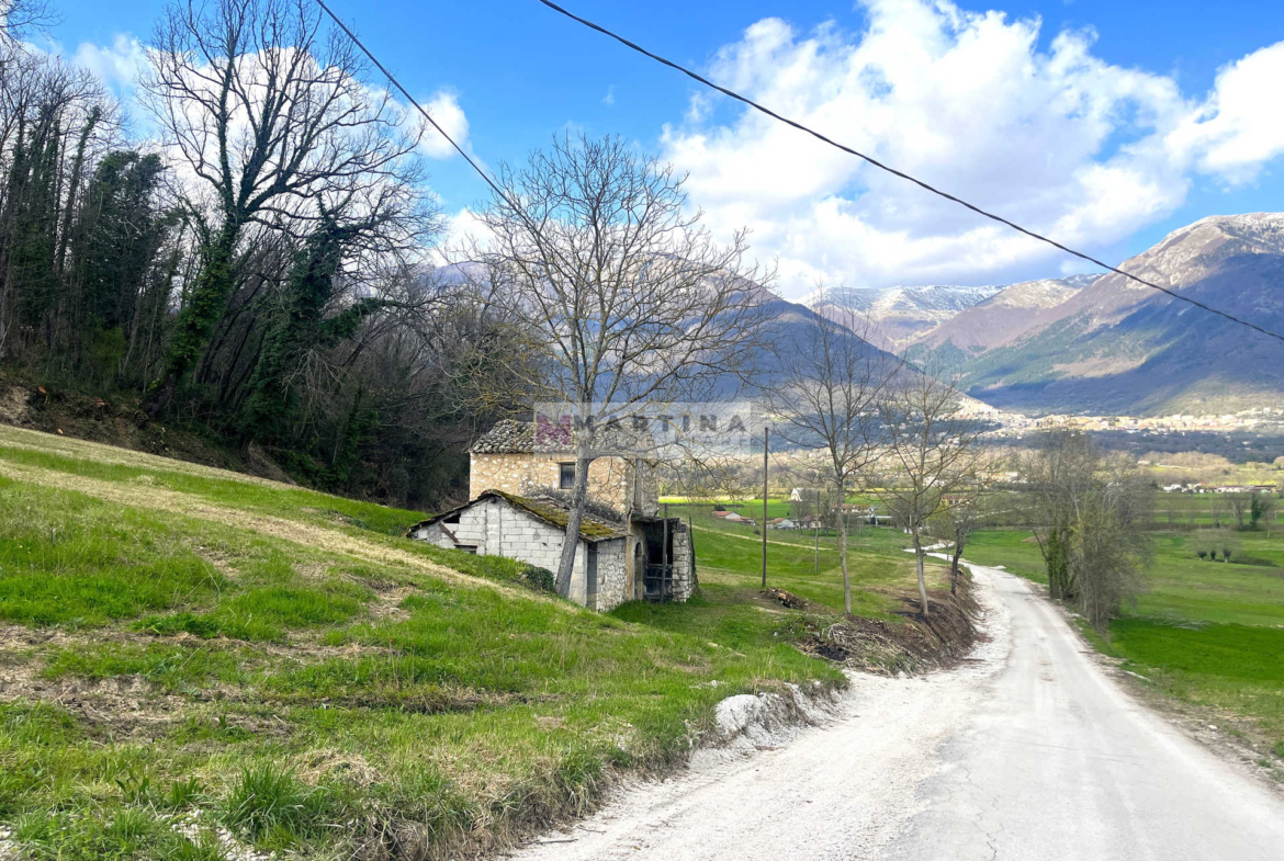 Rudere con un ettaro di terreno