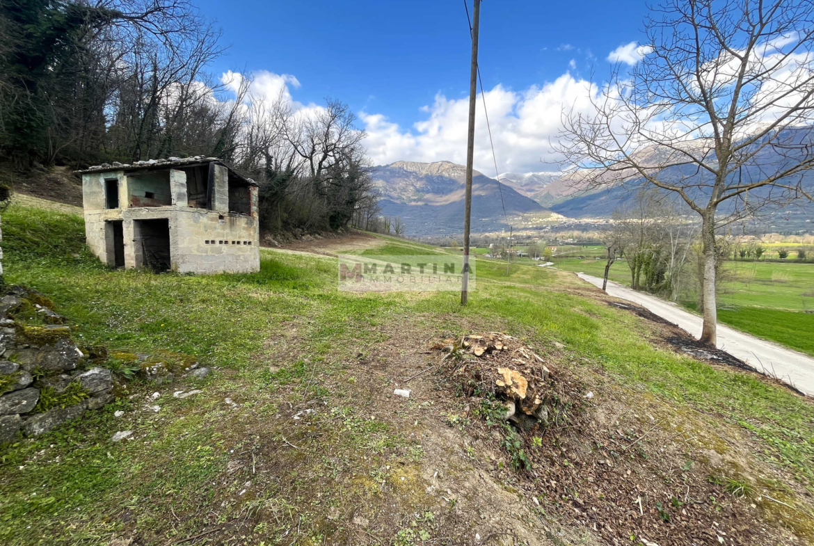 Rudere con un ettaro di terreno