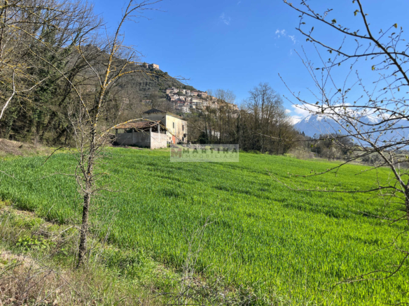 Porzione di antico casale con terreno