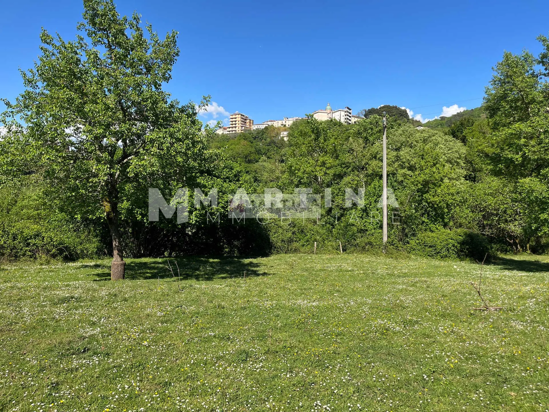 Property with reinforced concrete structure, buildings and land