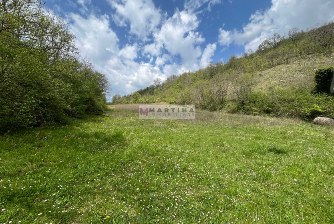 Terreno con porzione di fabbricato