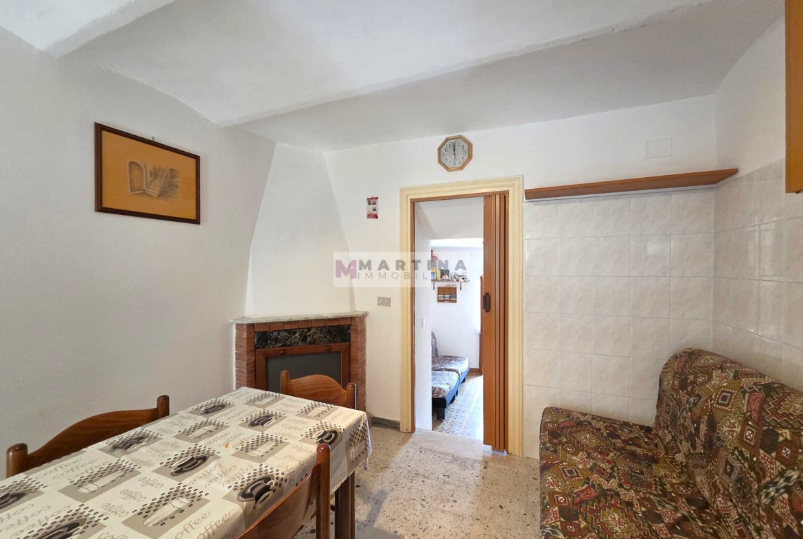 Terracielo con doppio ingresso