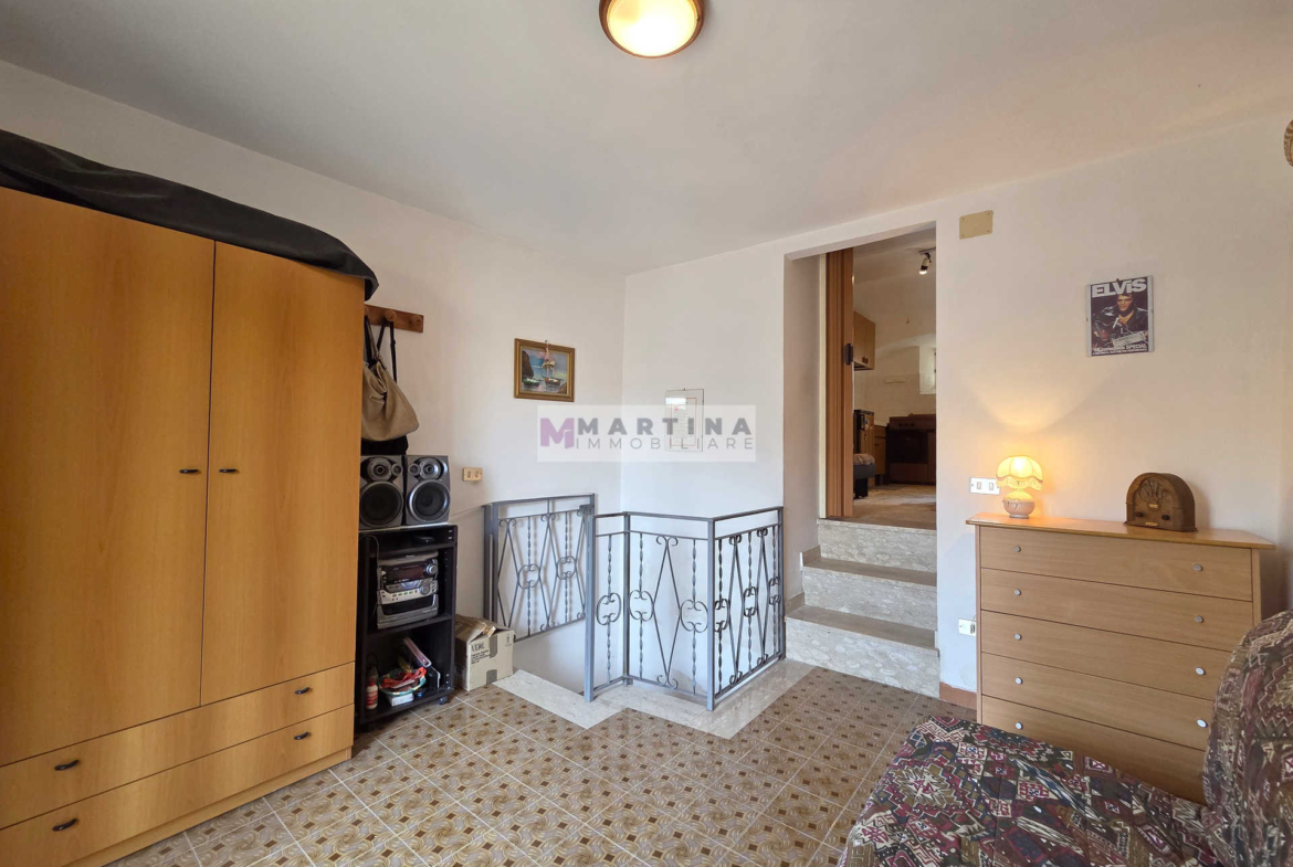 Terracielo con doppio ingresso