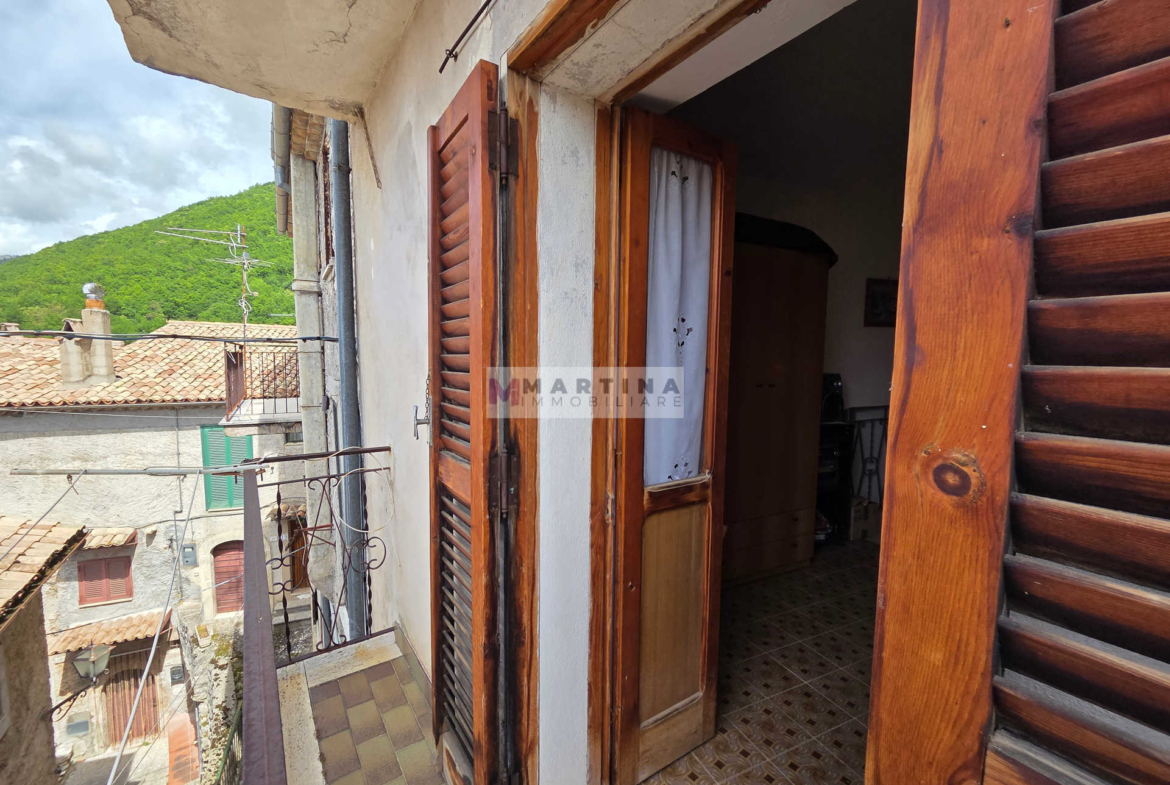 Terracielo con doppio ingresso