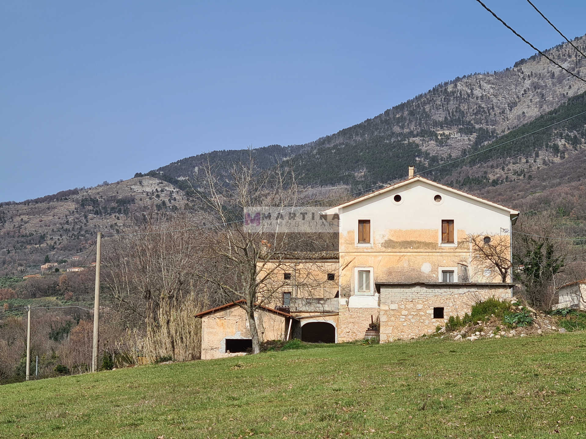 Panoramic farmhouse with large land