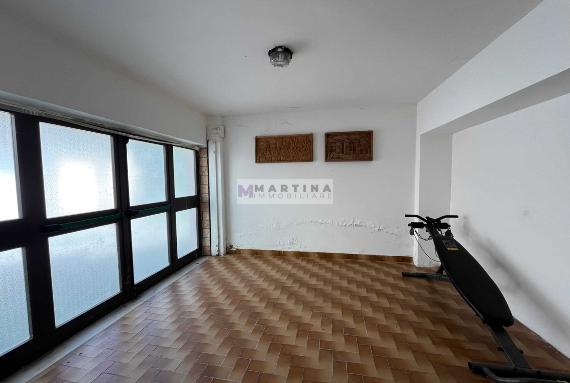 Terracielo centrale con terrazza
