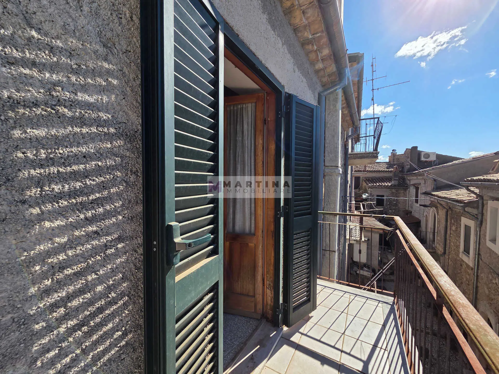 Terraced house with balcony_San Donato Val di Comino_Via Marozzi 8 Terrace with panoramic balcony